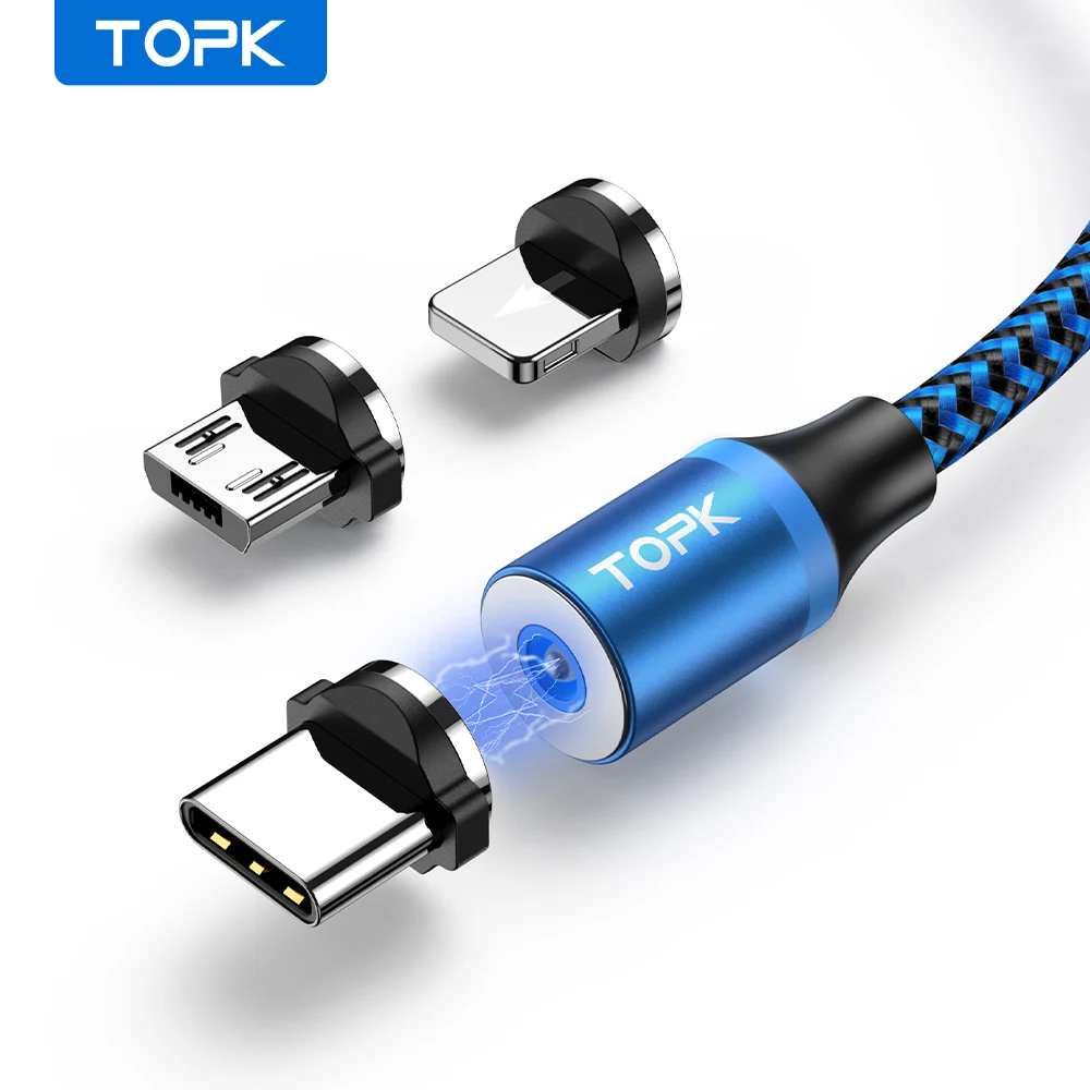 3-in-1 Magnetic Charging Cable