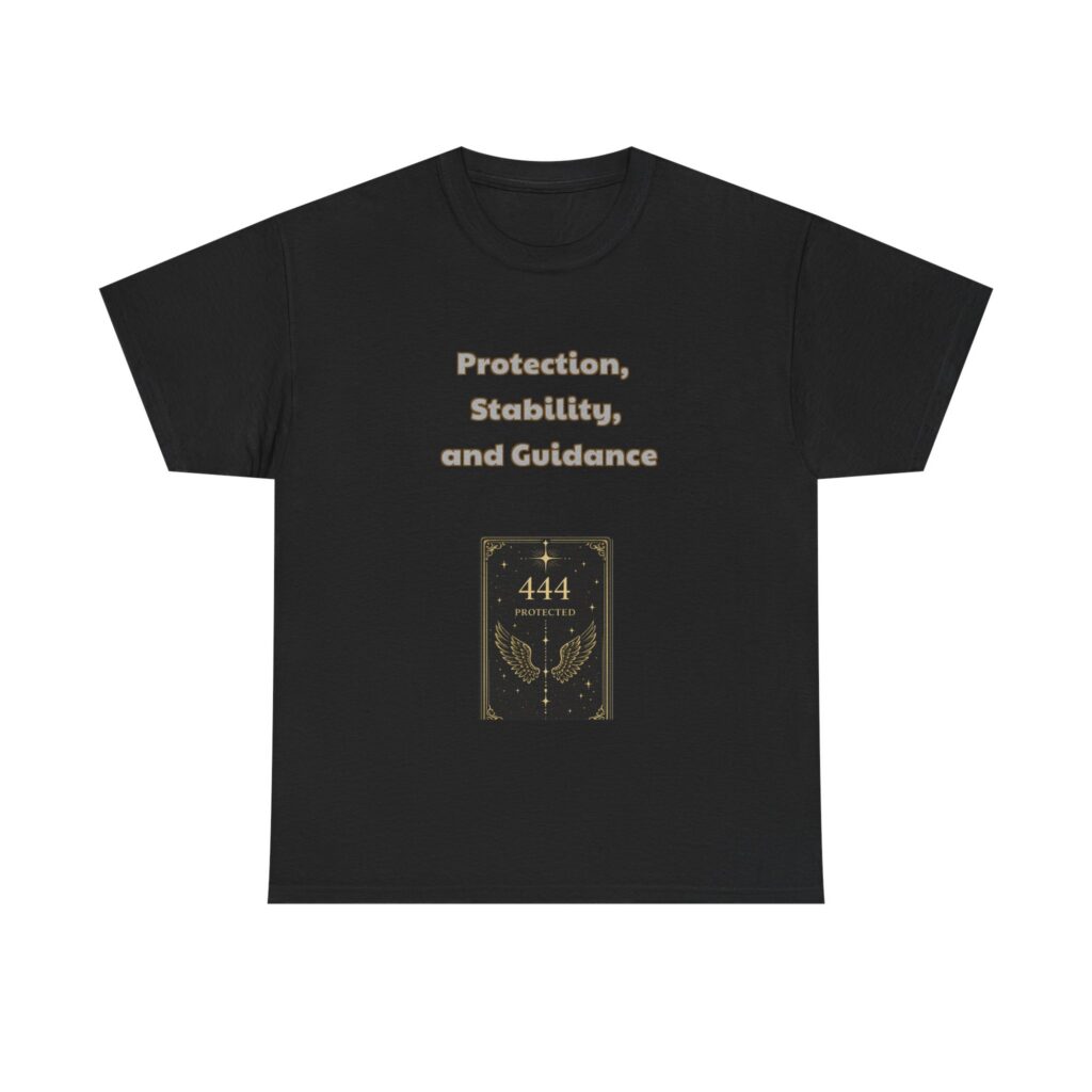 444 - Protection T-Shirt - Protection, Stability, and Guidance - Classic Custom Graphic Tee, Perfect Gift, Birthday Gift, Christmas Gift