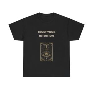 Life Path 7 - Seeker T-Shirt - TRUST YOUR INTUITION - Spiritual Minimal Custom Graphic Tee, Perfect Gift, Birthday Gift, Christmas Gift